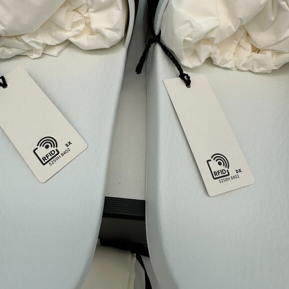 Gucci Men's Pursuit Pool Rubber Slides Sandal, Size 12G/US12.5, White/Red/Green - Picture 9 of 13